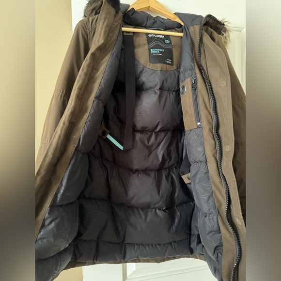 TNA Olive Green Bancroft Parka XS - Picture 3 of 5